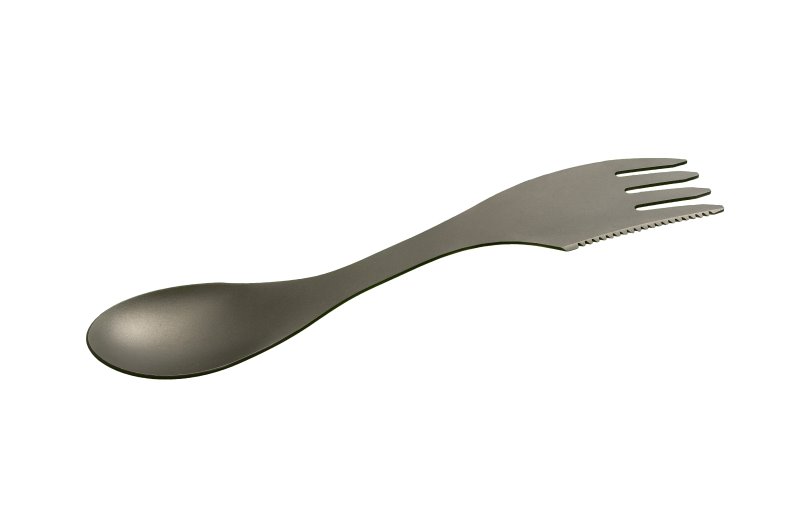 Besteck Titan-Spork 3 in 1 Messer, Gabel & Löffel