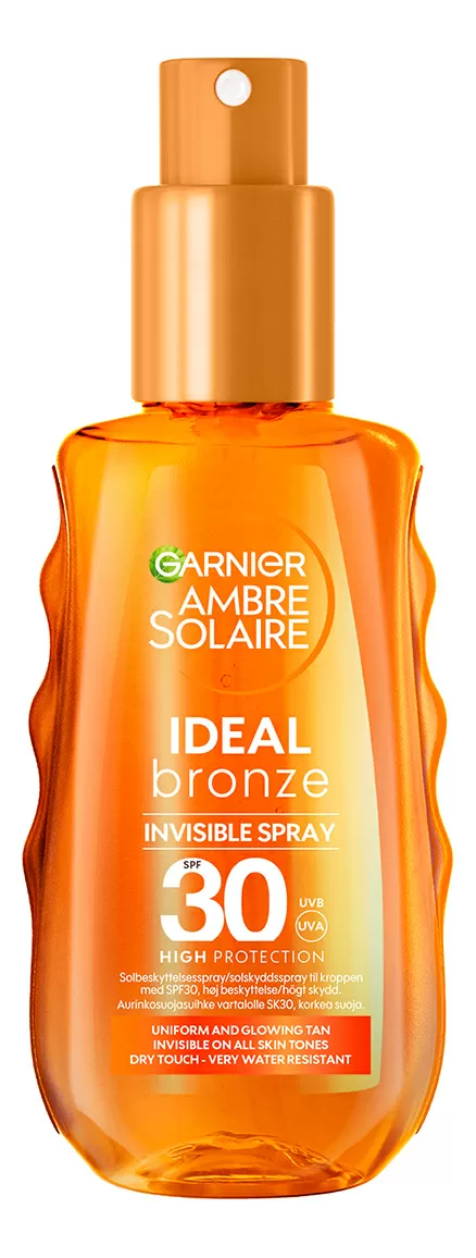Garnier Ambre Solaire Ideal Bronze Sun Protection For Normal Skin - 150 ml.