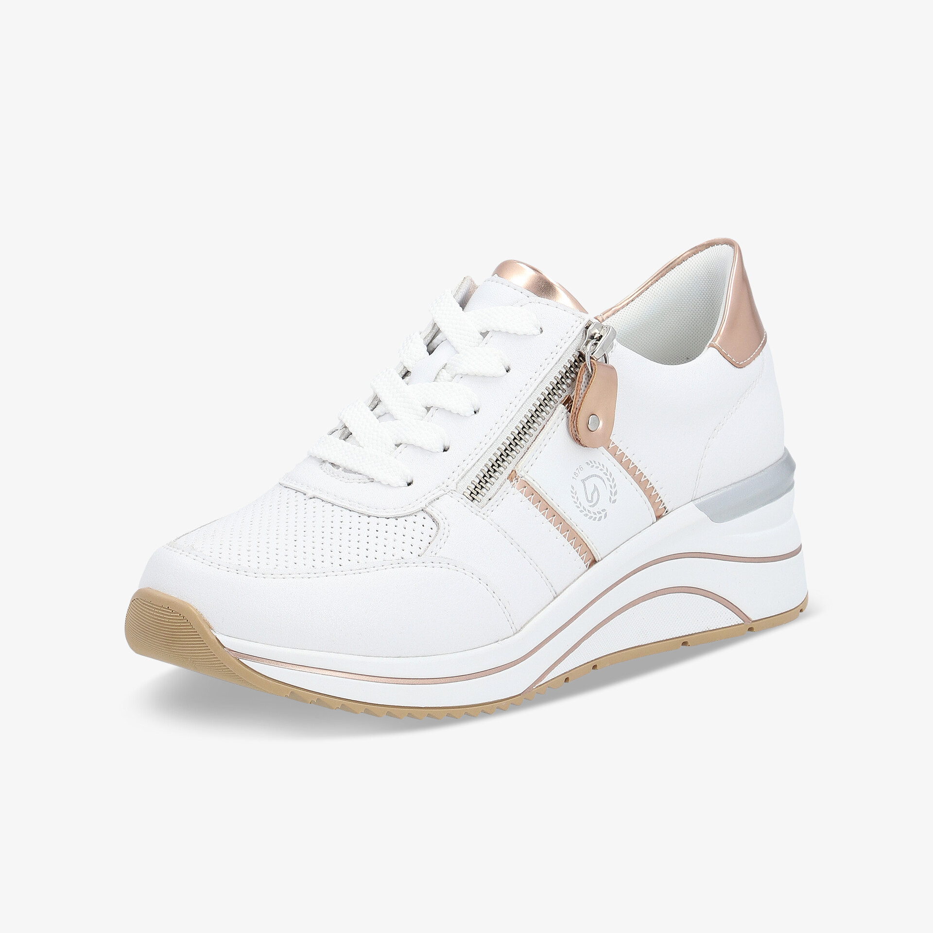 remonte Damen Sneaker weiß
