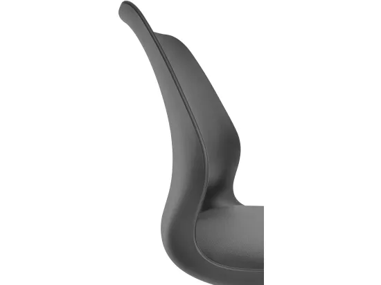 Tabouret de bar - Plastique - Gris - Gilbert