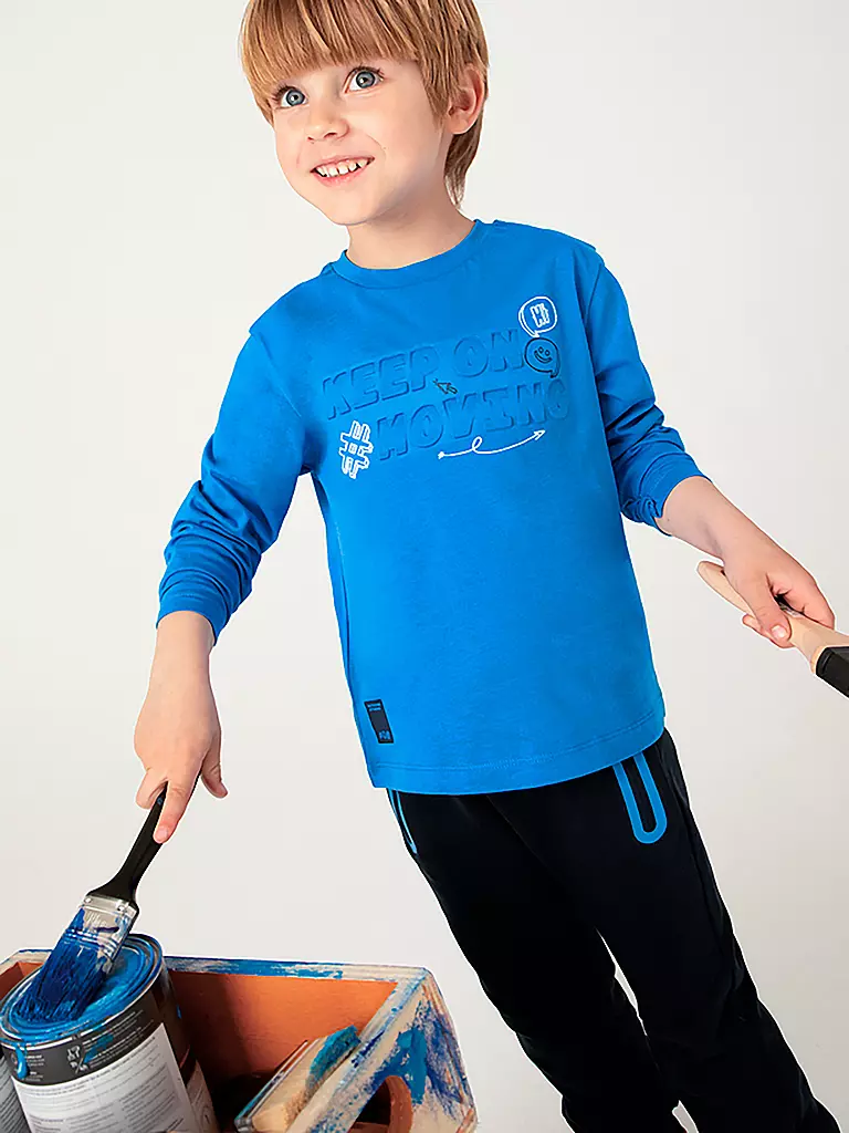 MAYORAL Jungen Langarmshirt blau