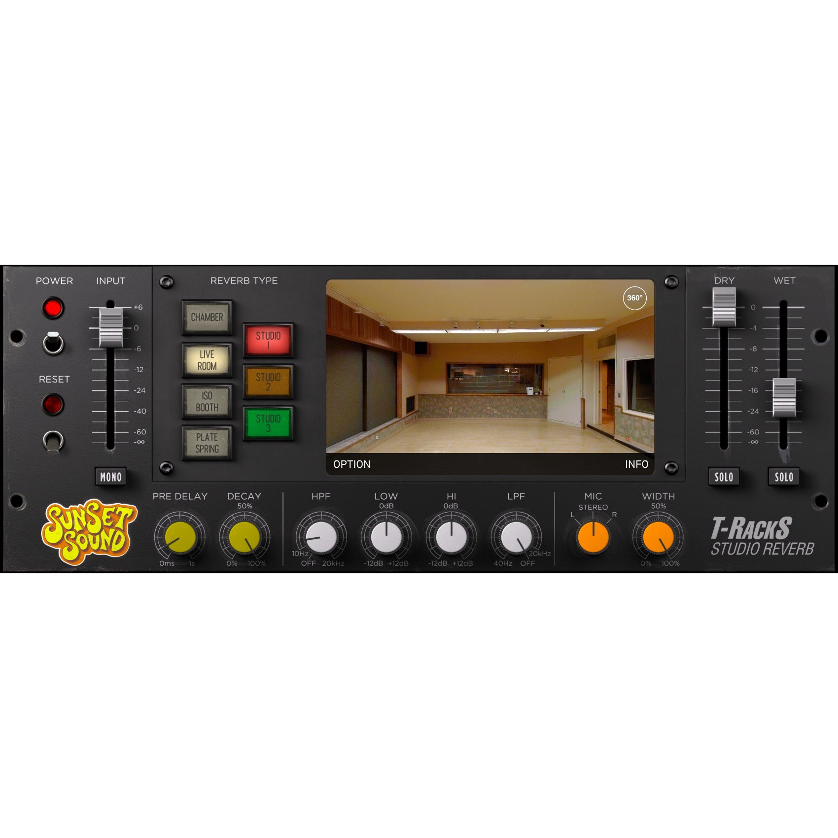 IK Multimedia T-RackS Sunset Sound studio reverb (download)