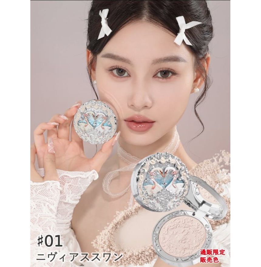 Flower Knows - Swan Ballet Velvet Blusher - #01 Niveous Swan