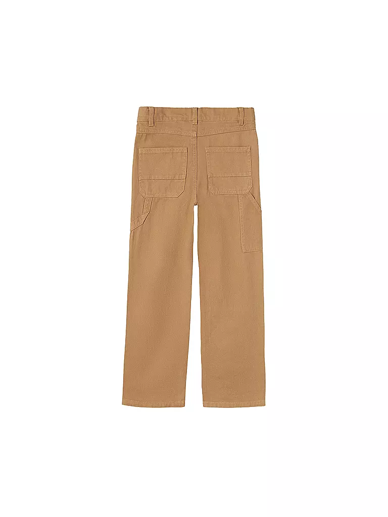 NAME IT Jungen Hose Straight Fit NKMRYAN  camel