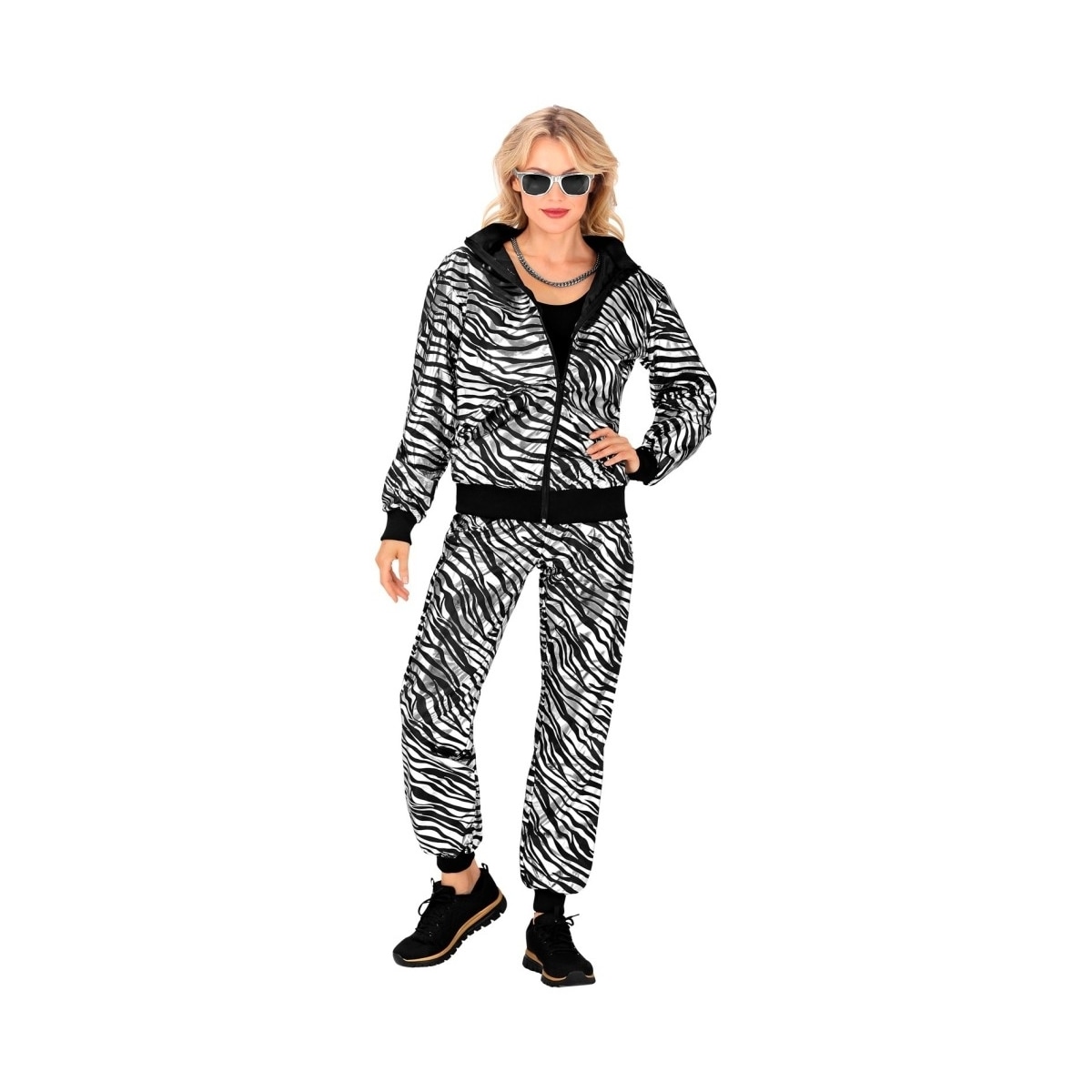 Costume Disco Party Silver M