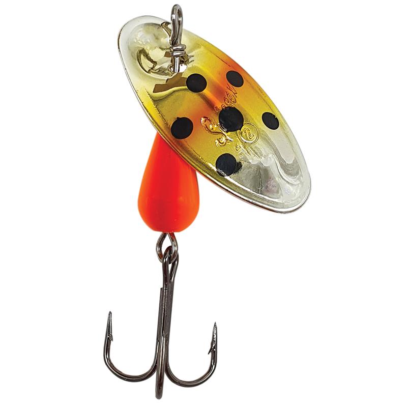 Cuiller Tournante Suissex Cicada Halo Orange