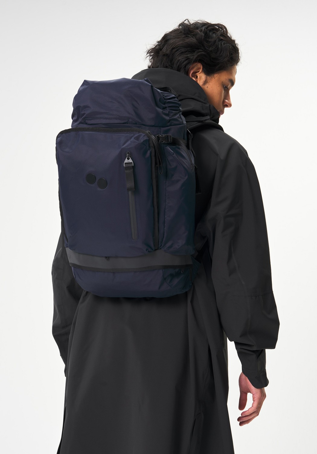 Pinqponq Fahrrad-Rucksack Komut Medium Backpack Pure Navy