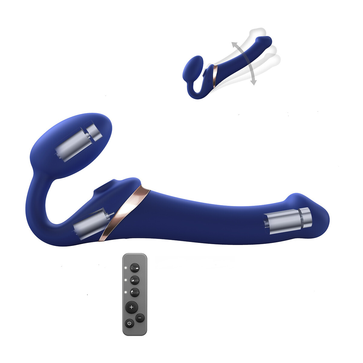 STRAP-ON-ME<br>Strap-On flexível para múltiplos orgasmos S