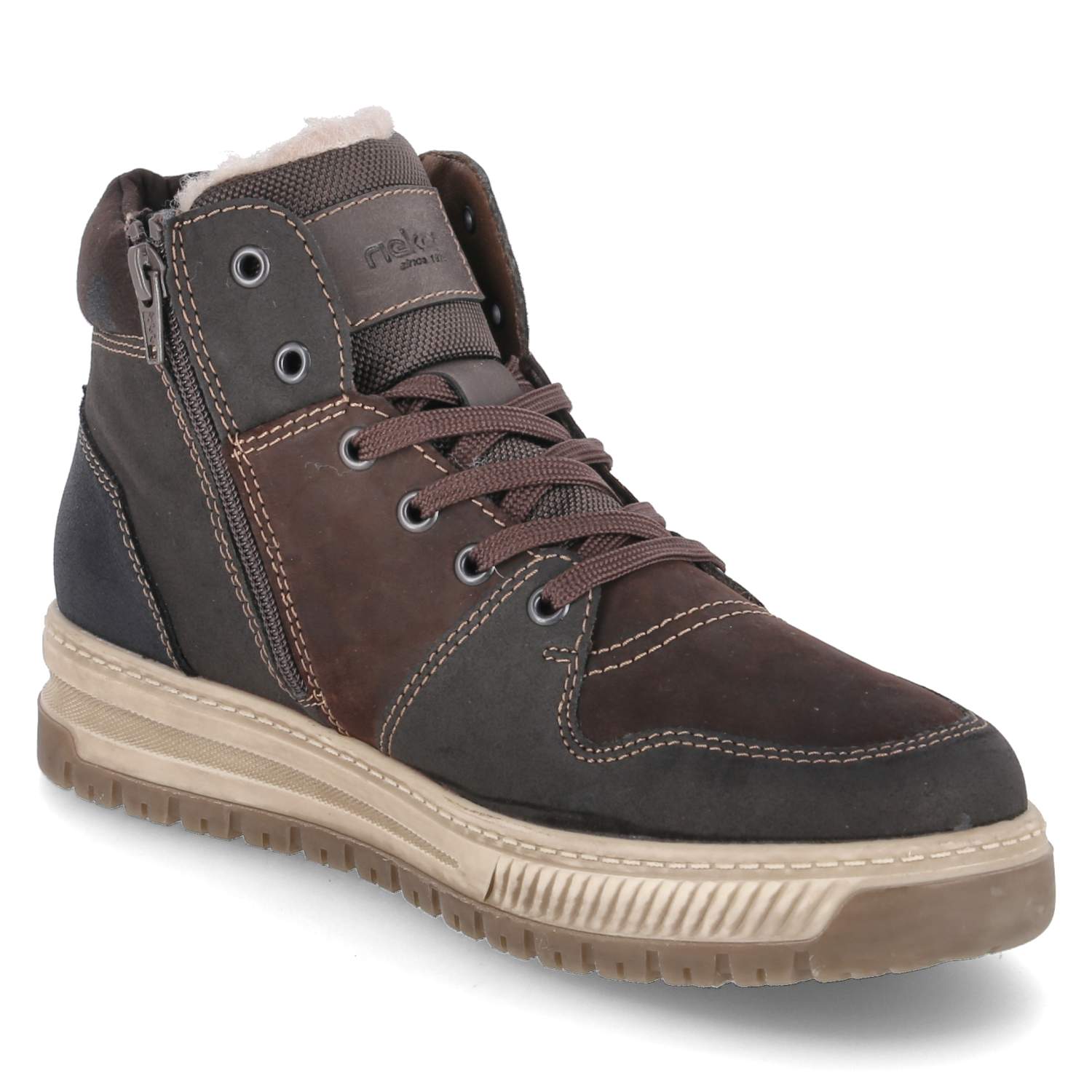 Rieker Winterboots - braun kombi