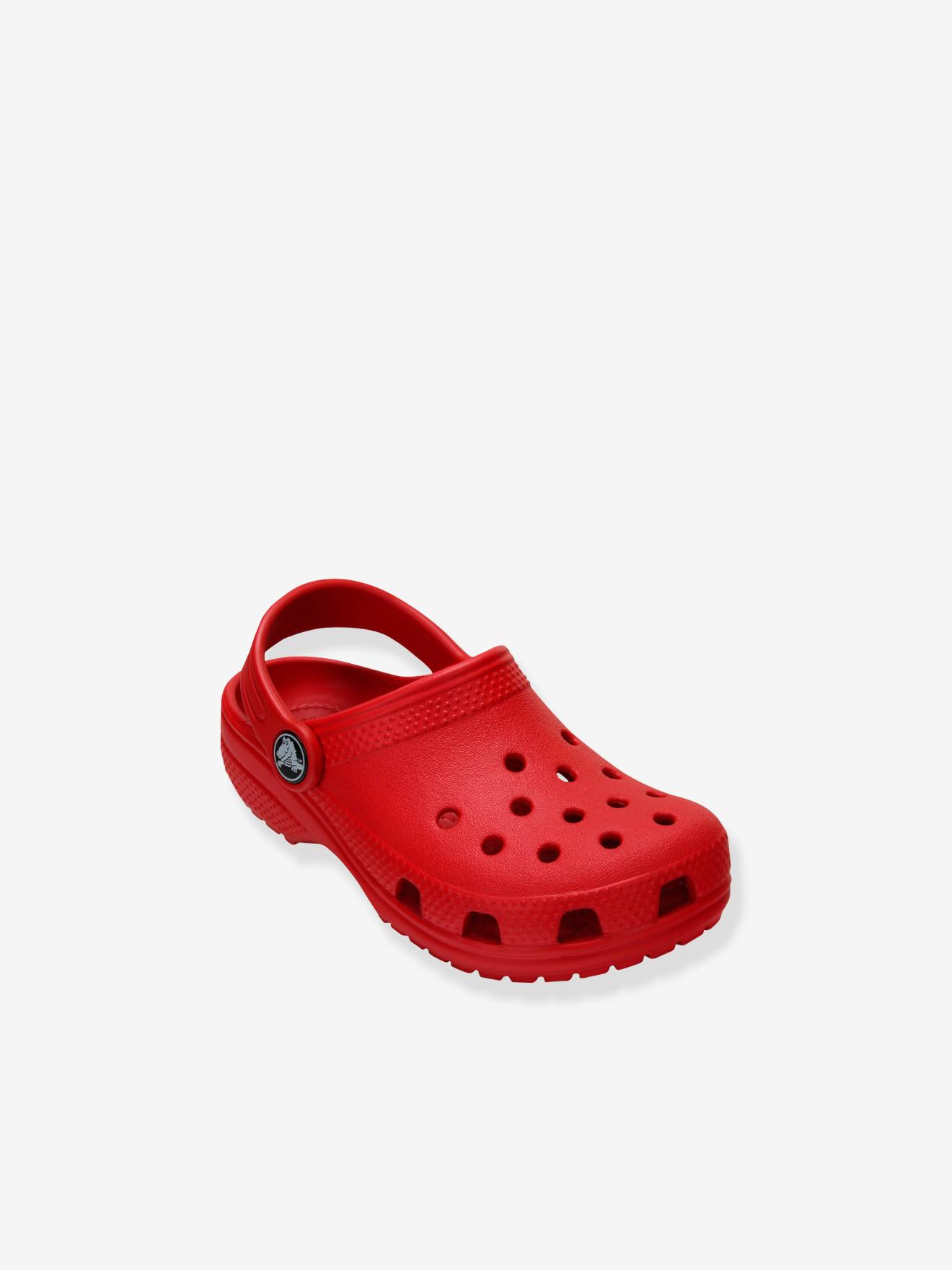 Tamancos Baby Classic Clog T CROCS™ amarelo claro lisos