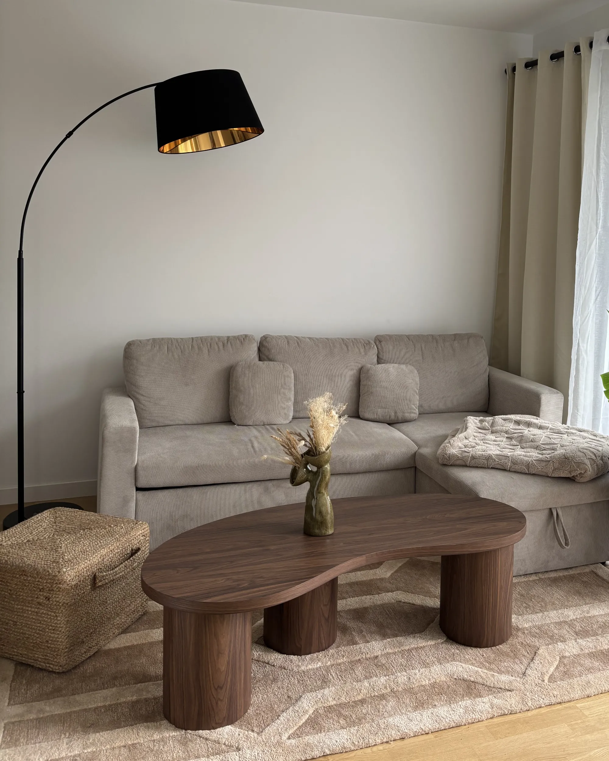 Salontafel EASTON Donkerbruin