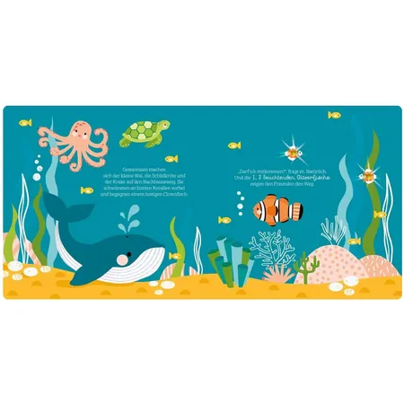Carlsen Verlag Der kleine Wal und die Glitzerfische