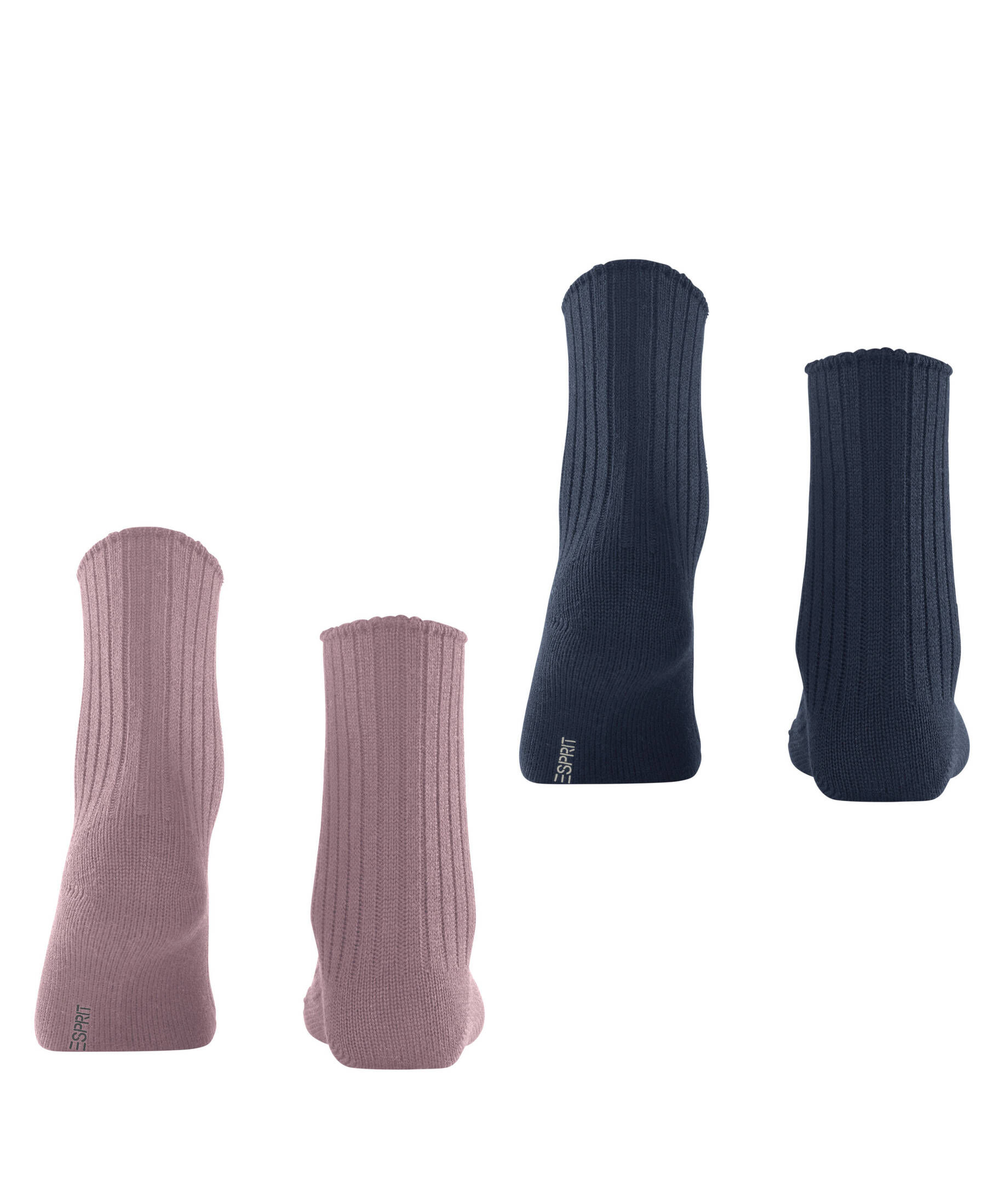 Esprit| Damen Socken Cosy Rib 2-Pack