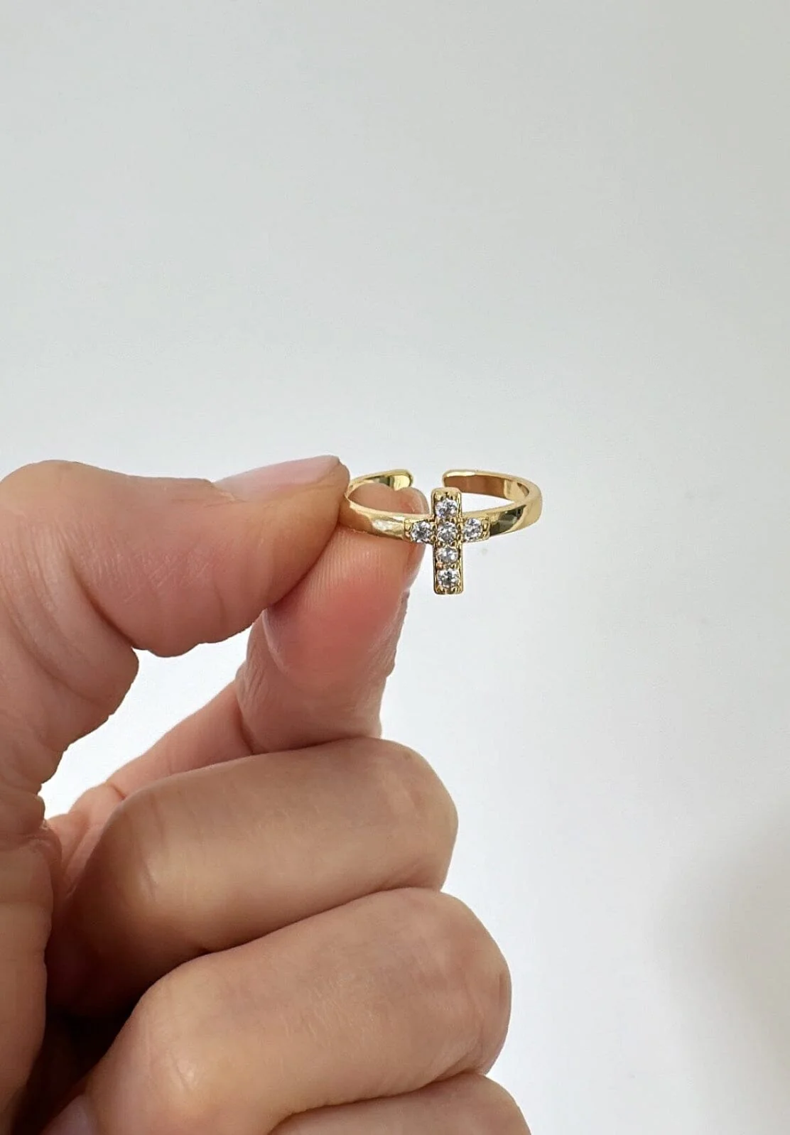 O element Life Cross Ring