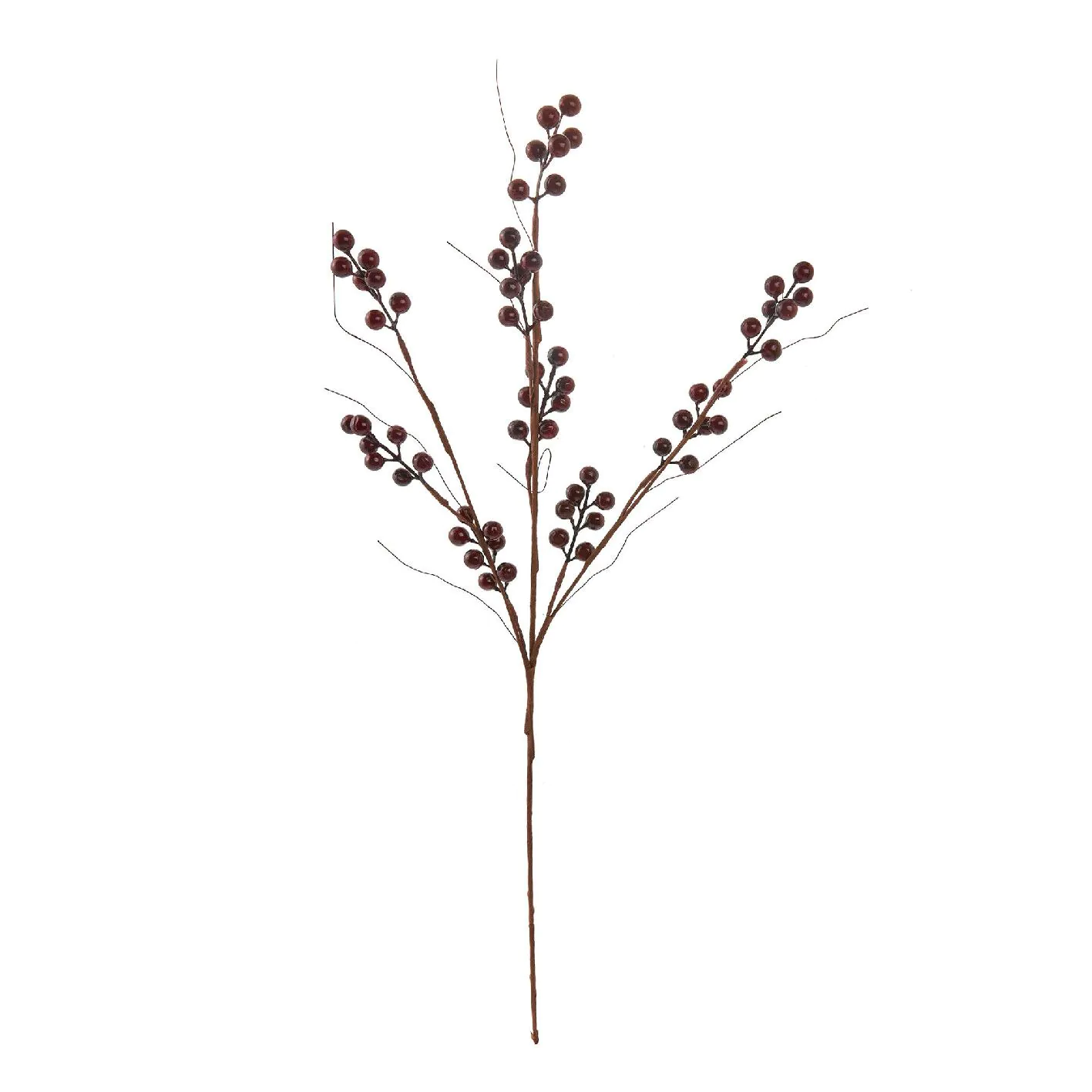 Beerenzweig, dunkelrot, 70 cm