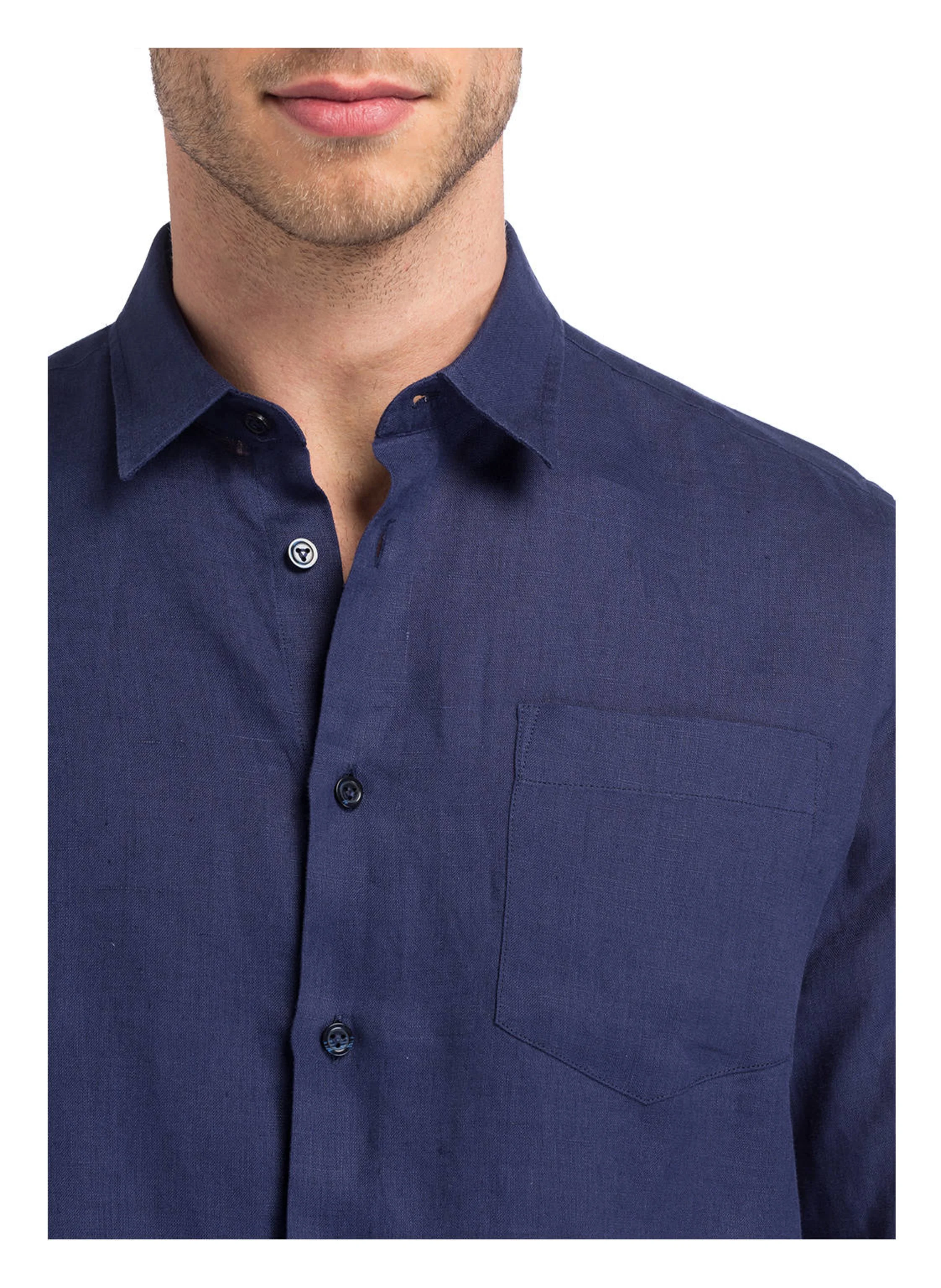 VILEBREQUIN Leinenhemd Regular Fit