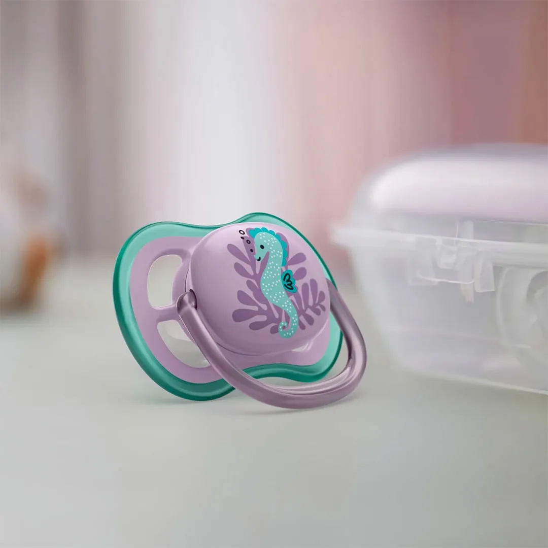 Philips Avent Suce Ultra Air 6-18 mois Poisson-globe  Hippocampe (2)