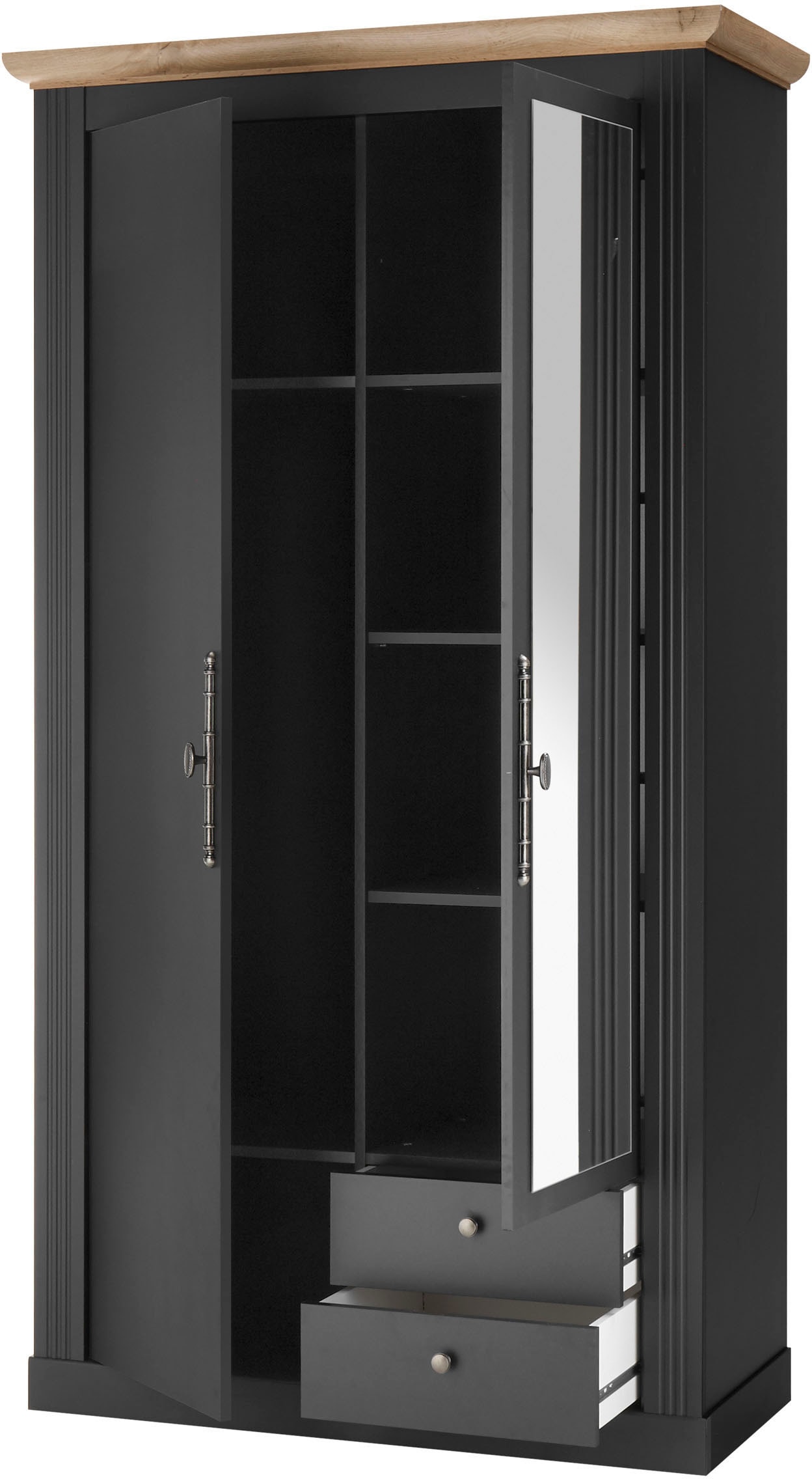 Home affaire Garderobenschrank »WESTMINSTER BESTSELLER!« Breite ca. 108 cm,  im romantischen Landhausstil