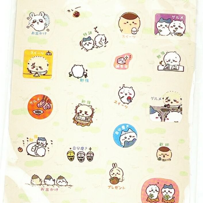 Ensky - Chiikawa Schema Sticker D