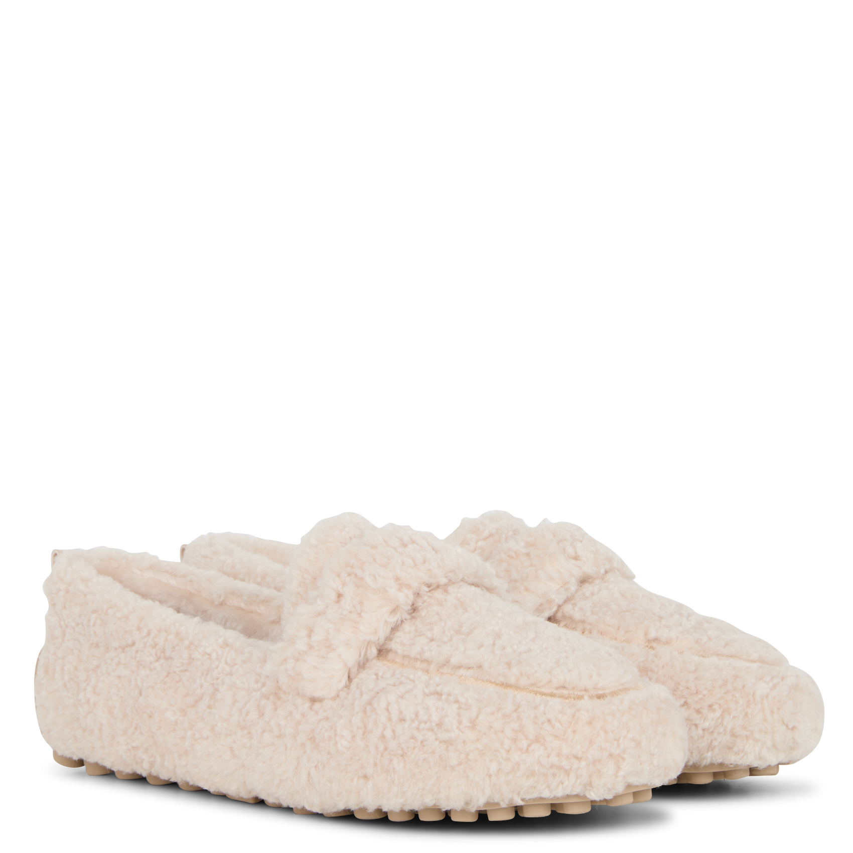 RALPH - Chaussons en sherpa| Blanc