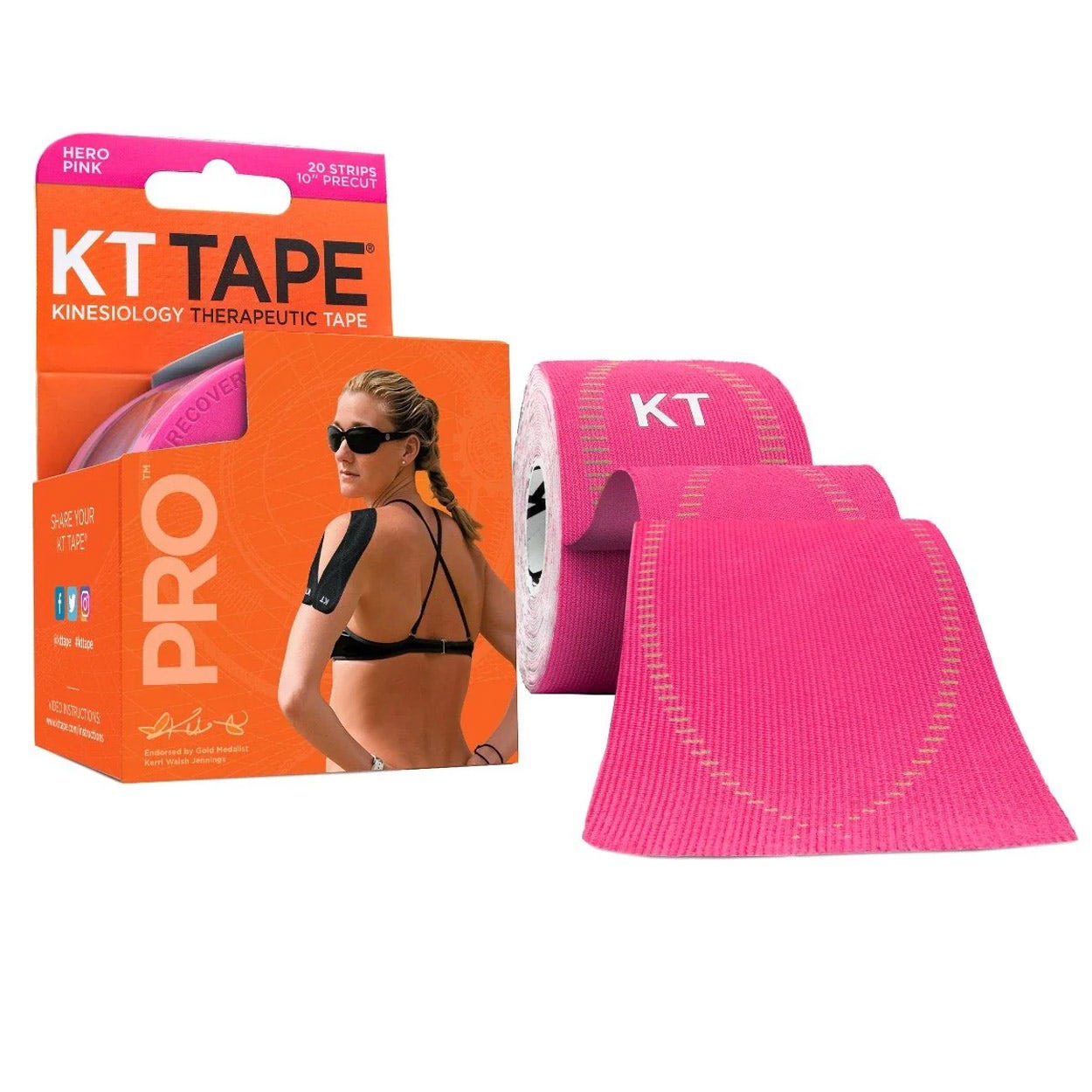 KT Tape  Pro Tape Precut 20x25cm