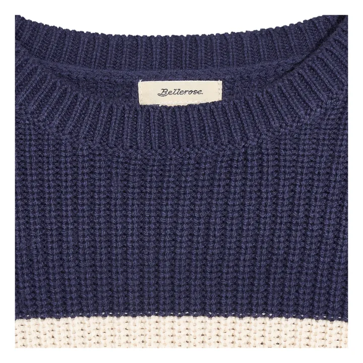 Bellerose Pull Gelin Rayures | Bleu marine