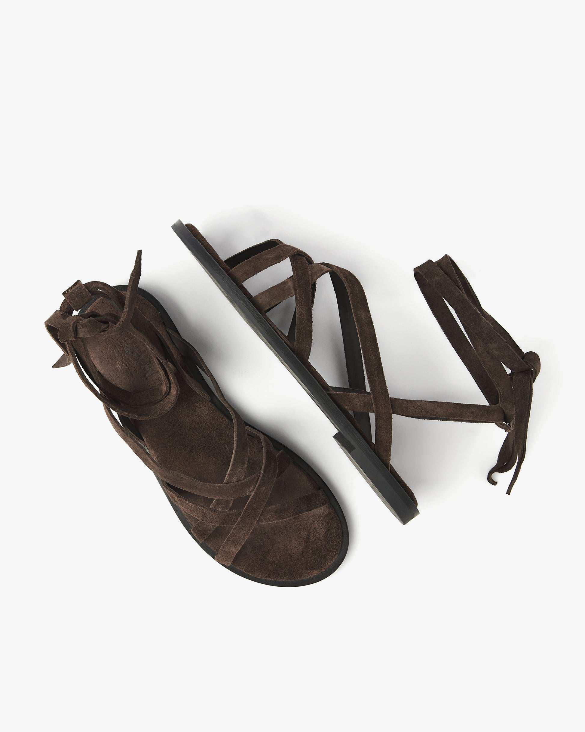 VIA VAI bruine sandalen Vita Rachel