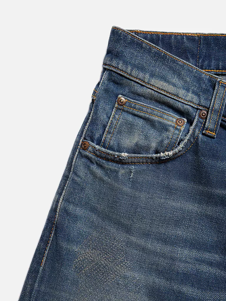 NUDIE JEANS Jeans Slim Fit LEAN DEAN blau