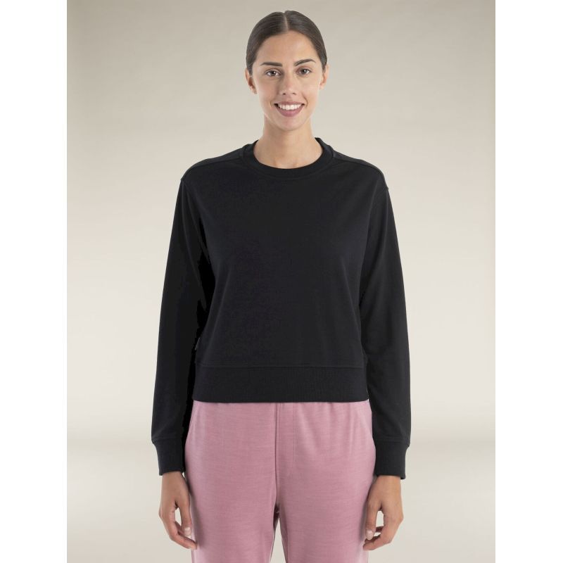 Merino Crush II LS Sweatshirt - Sweatshirt en laine mérinos femme