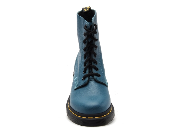 Dr martens boots bottine plates femme pascal virginia vert