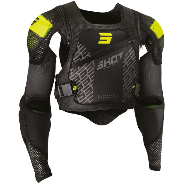 Shot - Gilet de protection enfant Ultralight 2.0 Noir / Jaune