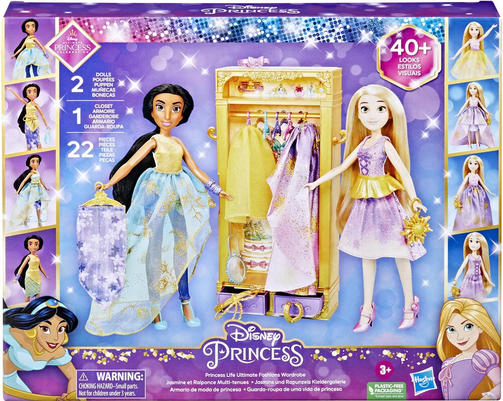 DISNEY PRINCESSES - LE DRESSING DE JASMINE ET RAIPONCE
