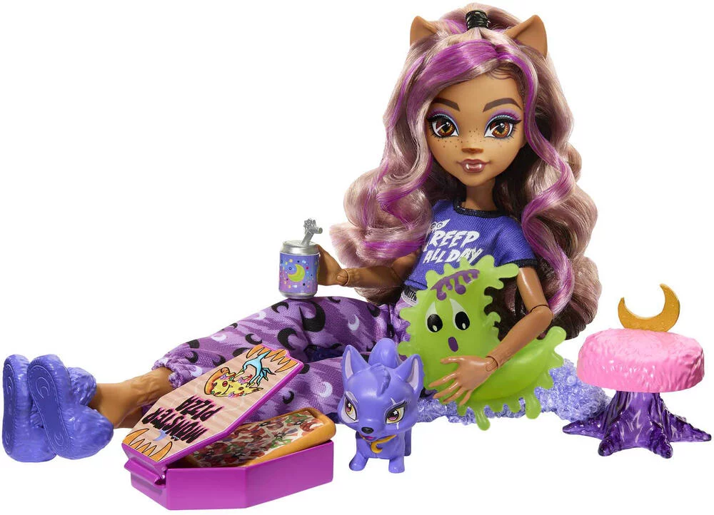 MONSTER HIGH - POUPEE CLAWDEEN SOIREE PYJAMA