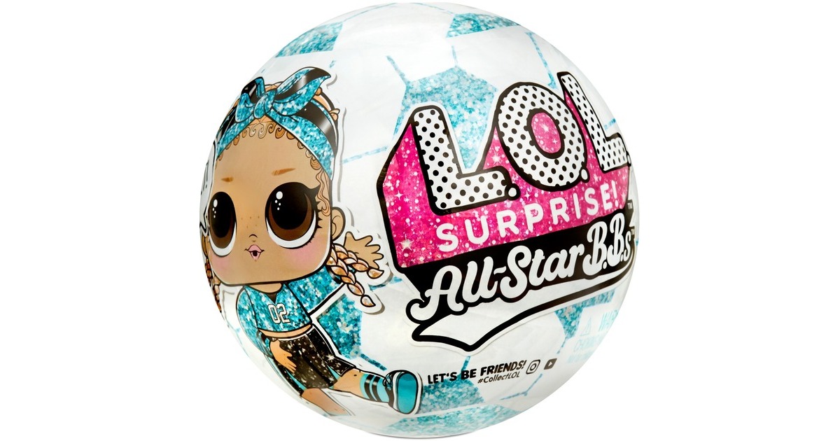 MGA EntertainmentL.O.L. Surprise! All Star B.B.s serie 3 Voetbal Pop  (Assortiment product)