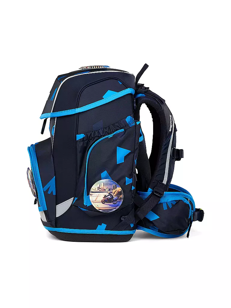 ERGOBAG Schultasche Set 5tlg CUBO VerfolgBärjagd  schwarz