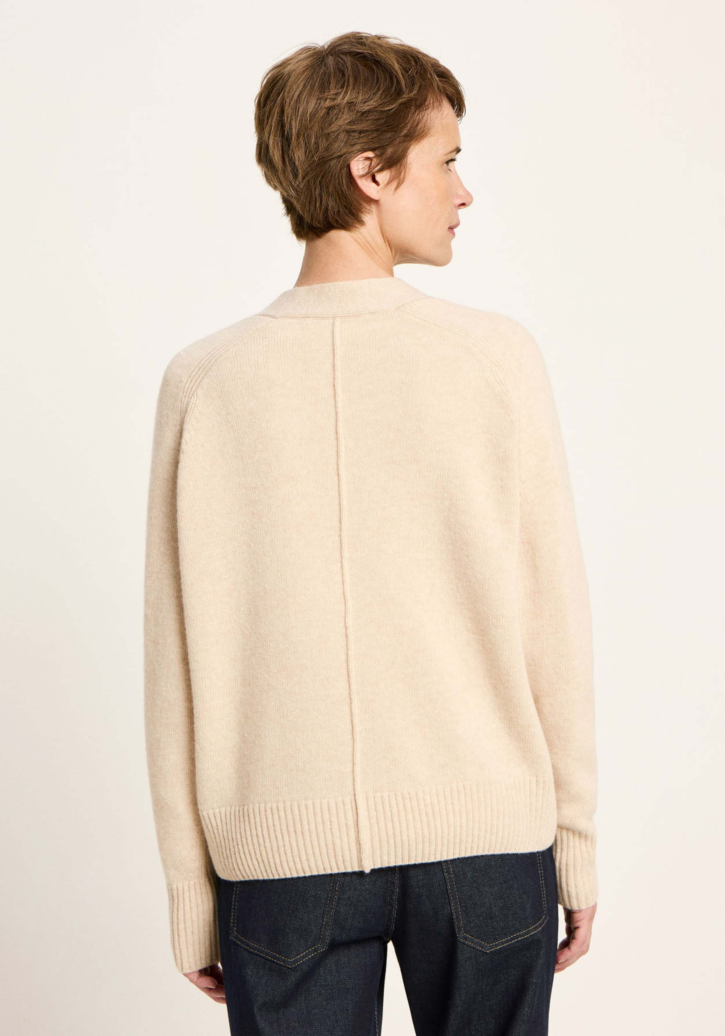 Lanius Strickjacke Sahara Melange
