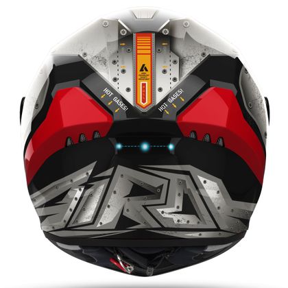Casque Airoh CONNOR - BOT - Rouge / Gris