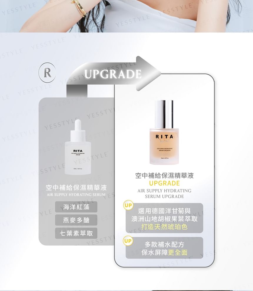 FreshO2 - Rita Air Supply Hydraterend Serum Upgrade