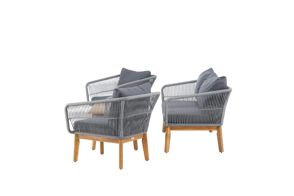 Rebellenclub Celia Loungeset - Grijs