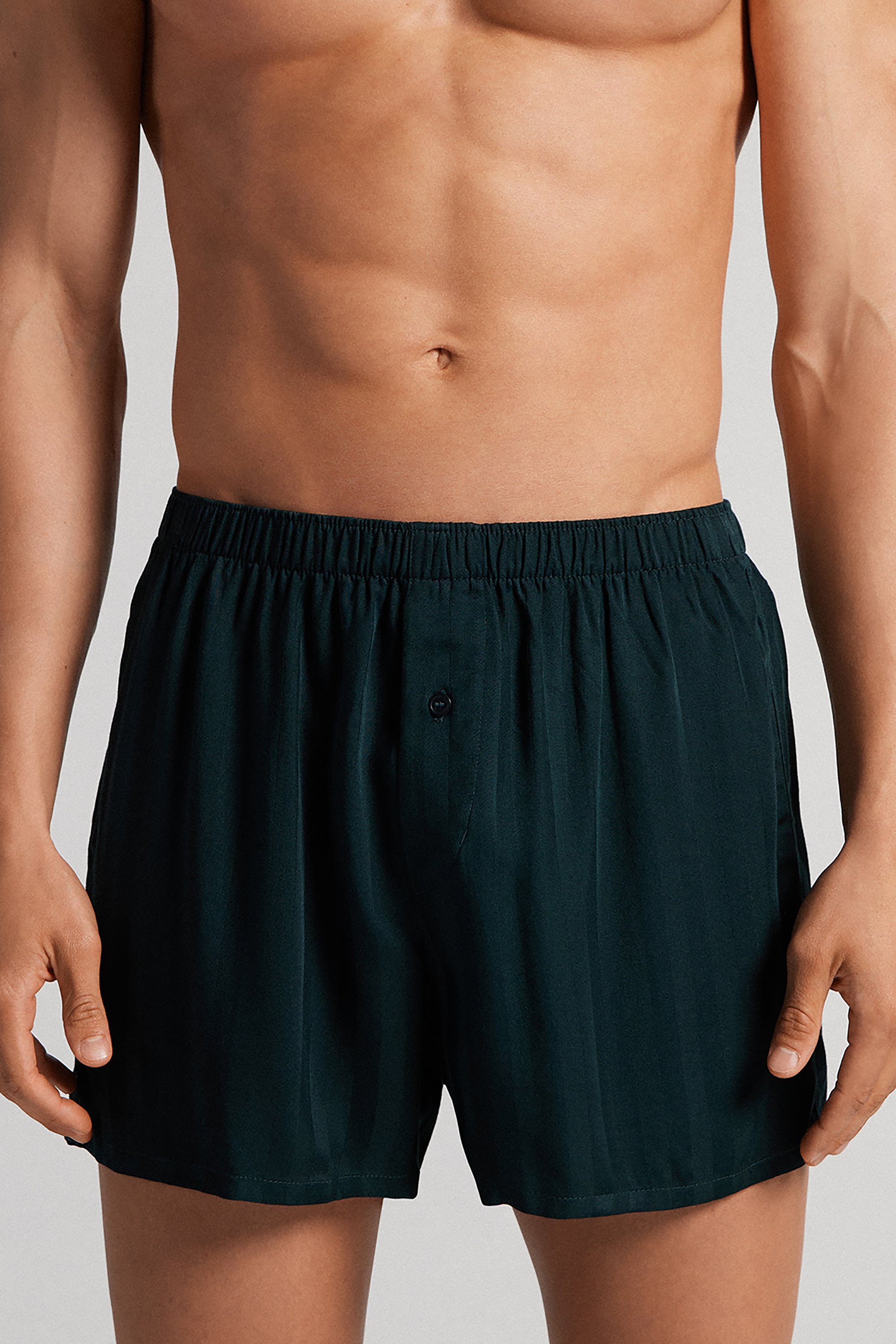 Cuecas boxer em tecido modal