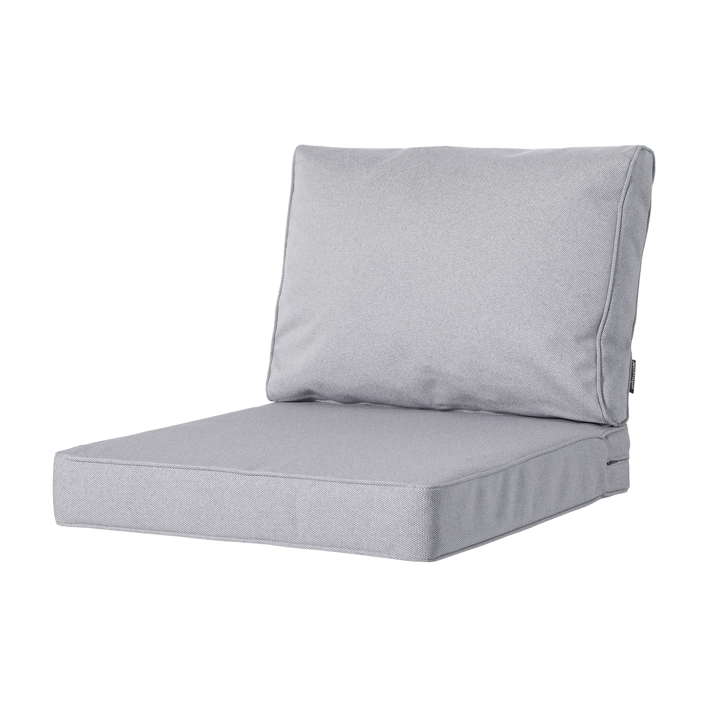 Madison Outdoor Manchester Light Grey  73x40 Loungekussen