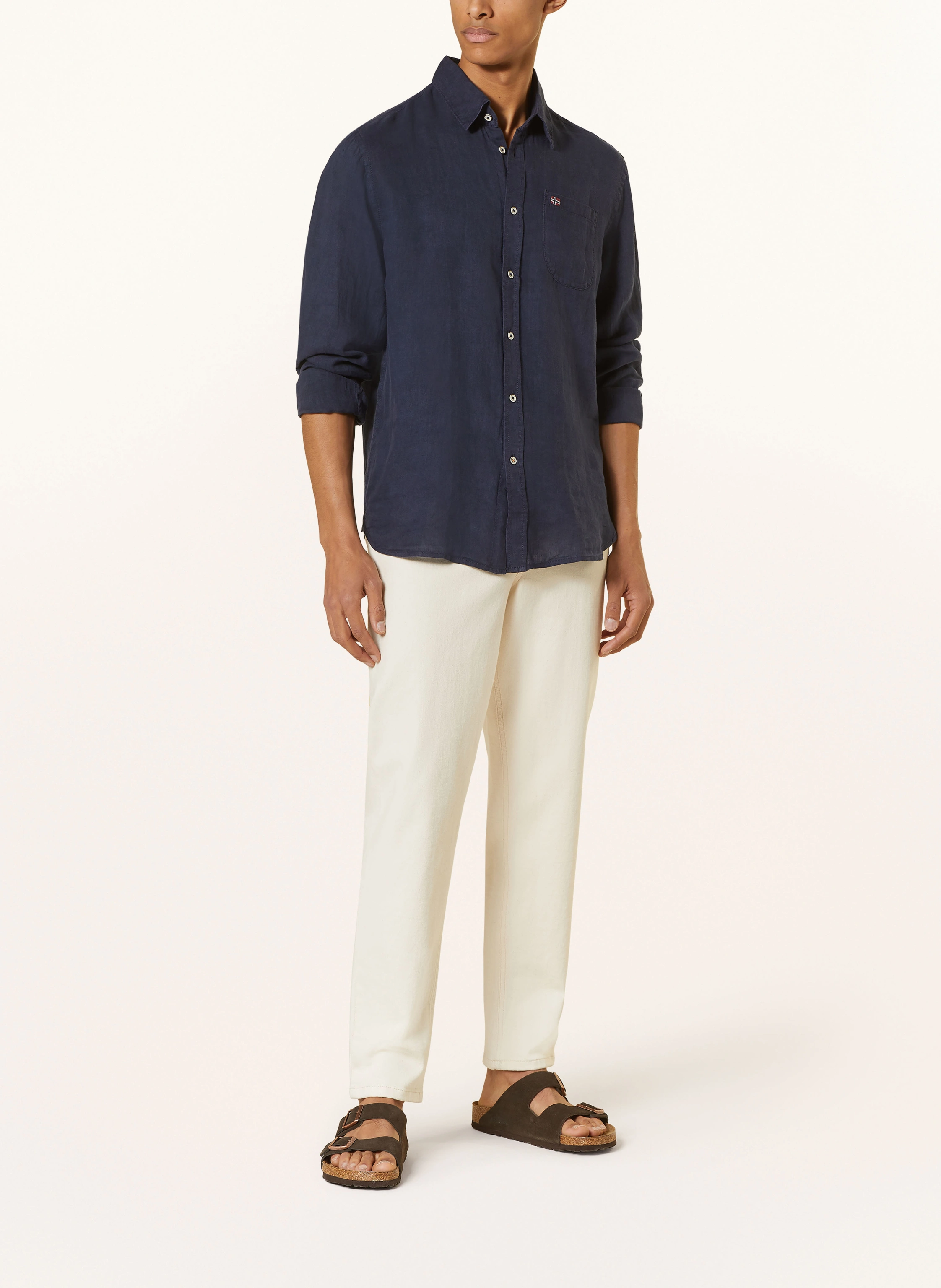 NAPAPIJRI Leinenhemd G-LINEN LS Regular Fit