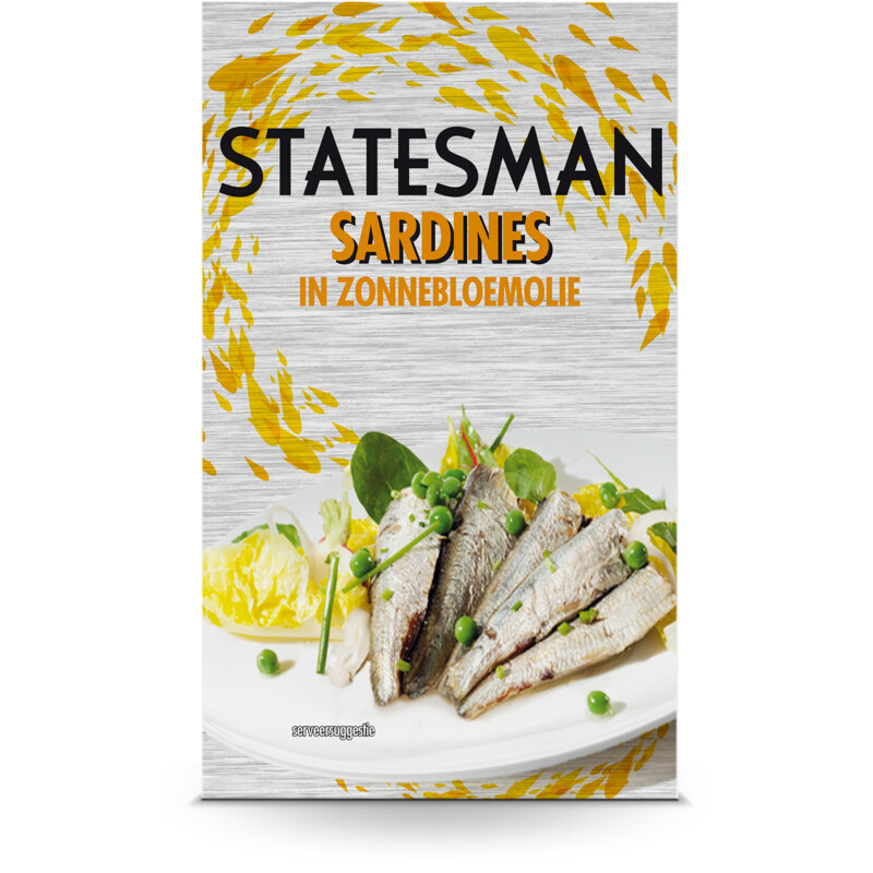 Statesman Sardines in zonnebloemolie