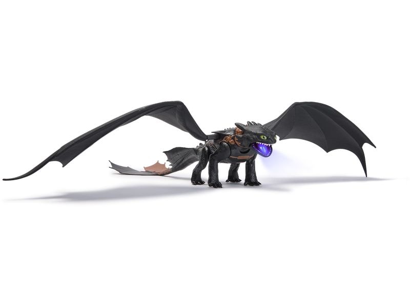 Spinmaster Spielzeugfigur Dragons Plasma Blast Ohnezahn Spielzeugfigur
