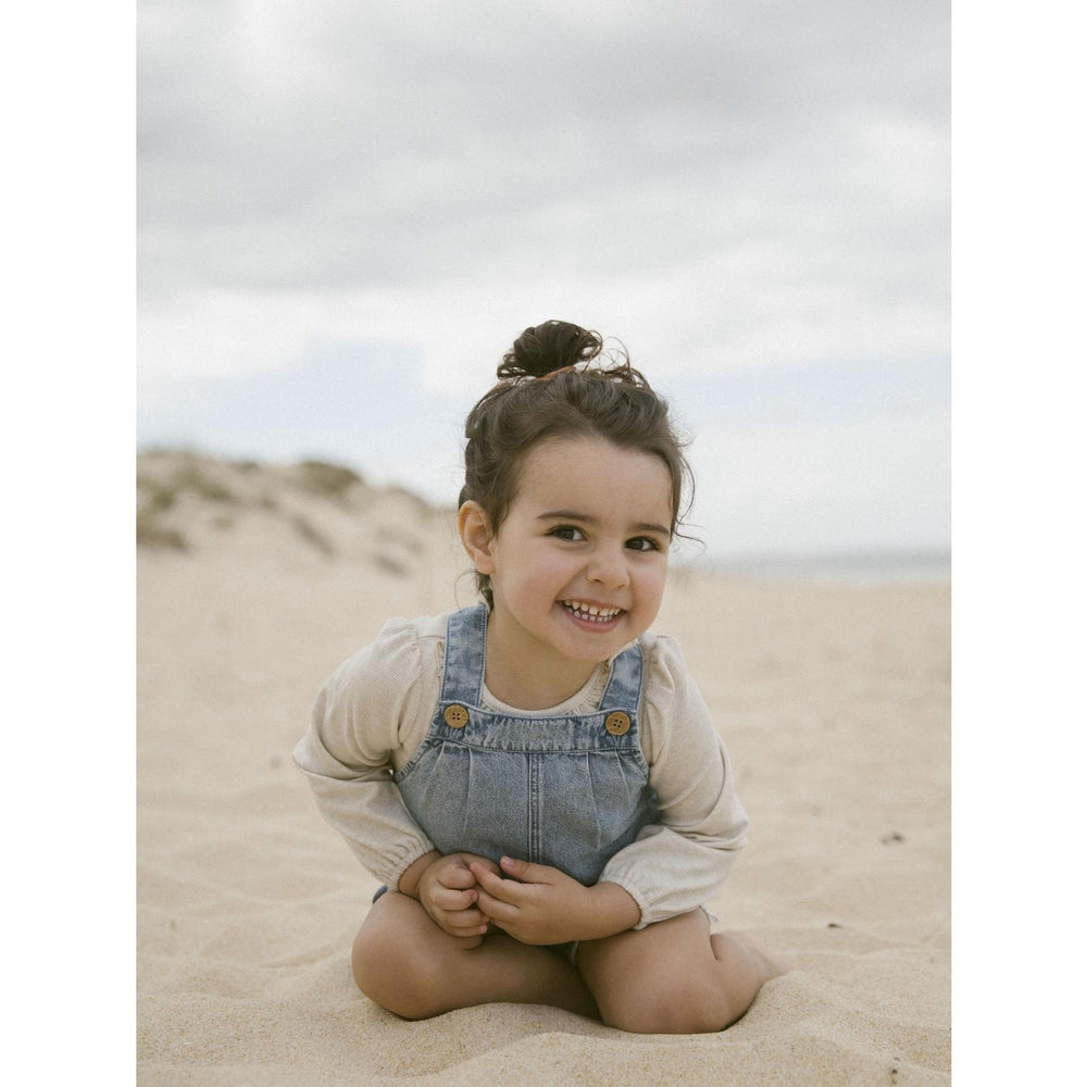Køb Lil'Atelier Turtledove Melange Darla Slim Bluse