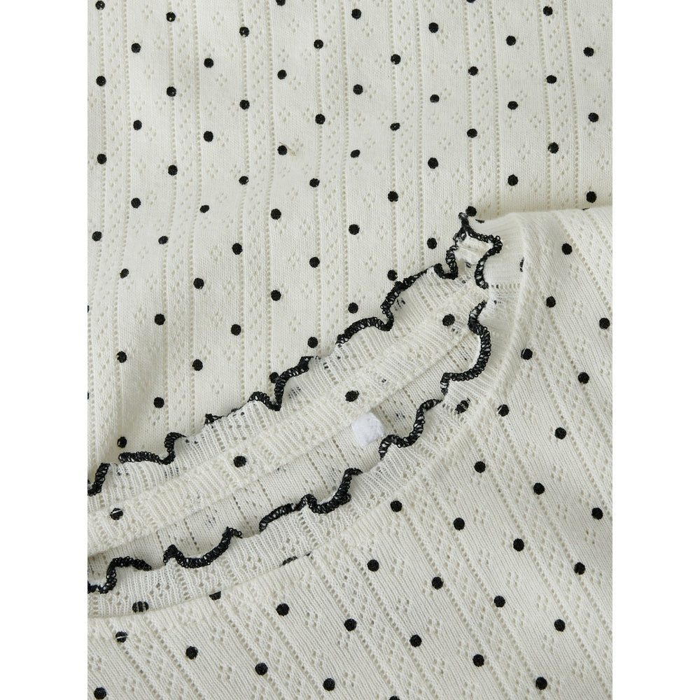 Køb Name It Cloud Dancer Nmftania Ls Slim Top