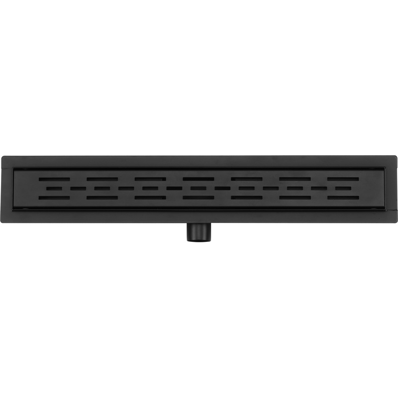 Dynamic Way douchegoot RVS met flens 900x70mm