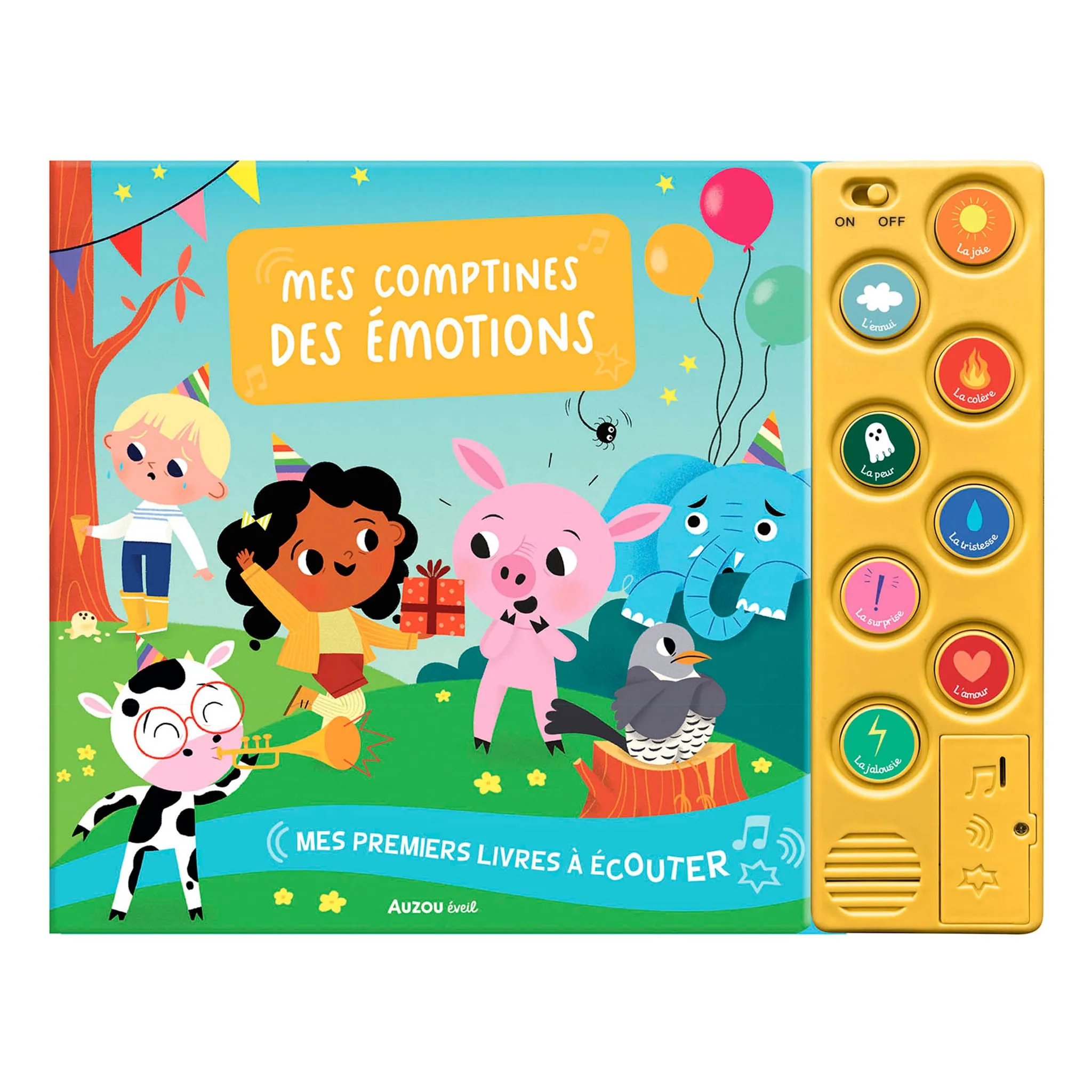 Auzou Mes Comptines des Émotions