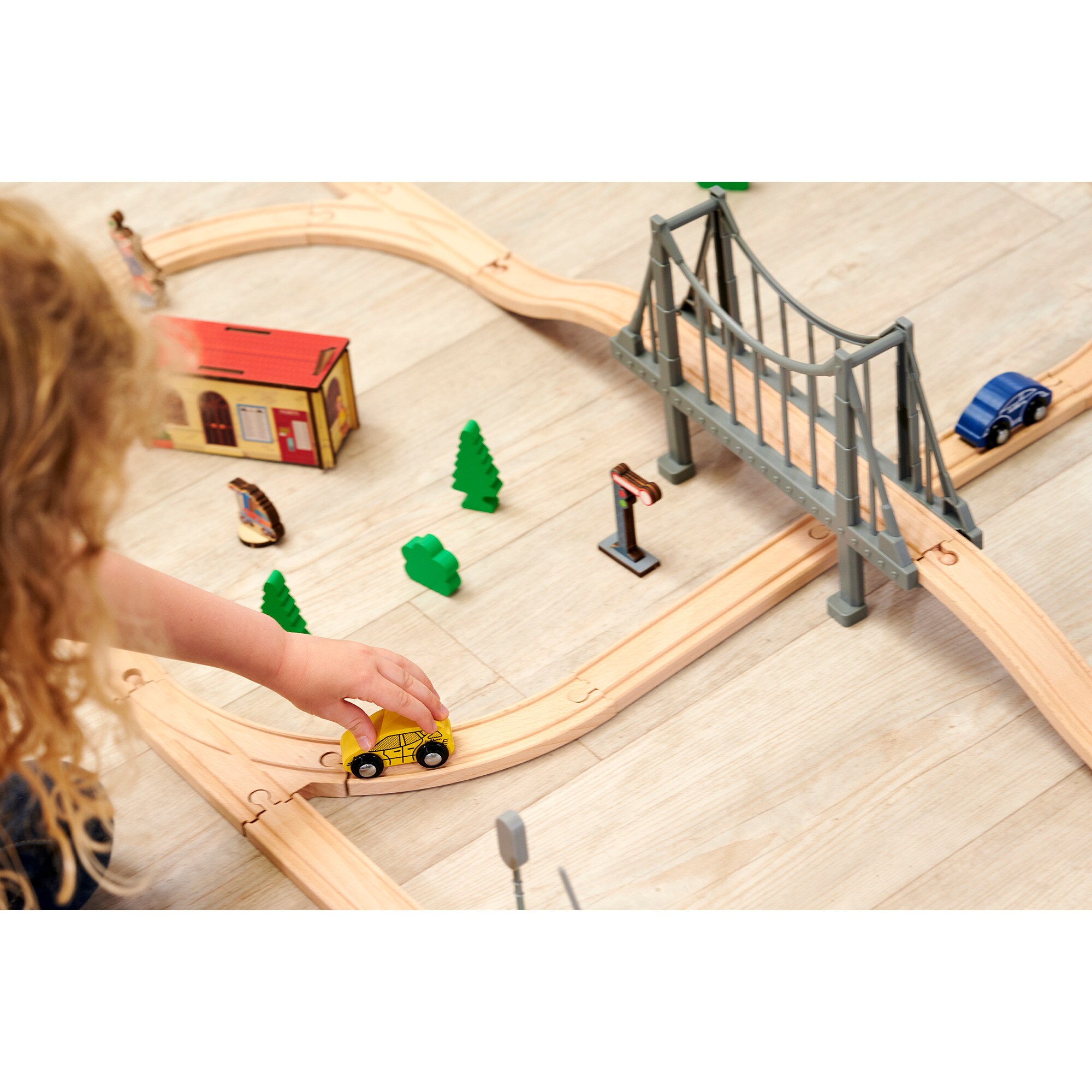 Eichhorn Bahn Bahnset mit Brücke