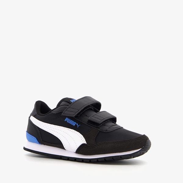 Puma ST Runner V3 kinder sneakers zwart/blauw